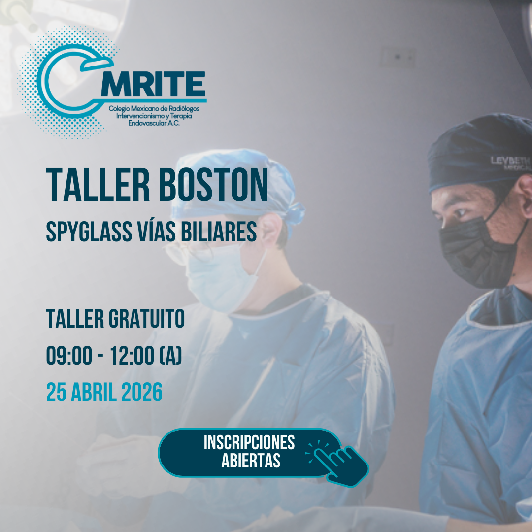 TALLER BOSTON: VER PARA DECIDIR... EL NUEVO ESTÁNDAR EN INTERVENCIONISMO BILIAR