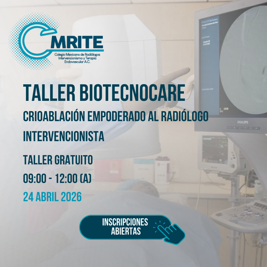 TALLER BIOTECNOCARE: CRIOABLACIÓN CON NITRÓGENO EMPODERANDO AL RADIÓLOGO INTERVENCIONISTA